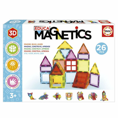 Educa - Magnetics - Magnetfliesen - Magnetplatten - Magnetfliesen - 26 Stück