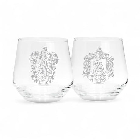 Harry Potter Gryffindor Slytherin Unisex-Glasset – transparent – Standard