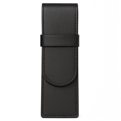Alassio Stiftetui – 2 Stifte – Leder – Schwarz – Ju-2610