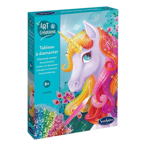 Art Creations Diamant-Leinwand – Einhorn