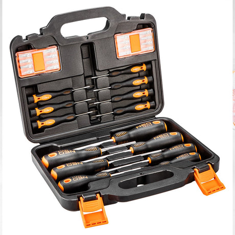 Grupa Topex Neo – Werkzeugset – 30-teilig – Stahl S2 – magnetische Spitze – ergonomischer Griff