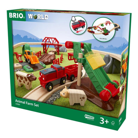 Brio Bauernhoftier-Set – 33984