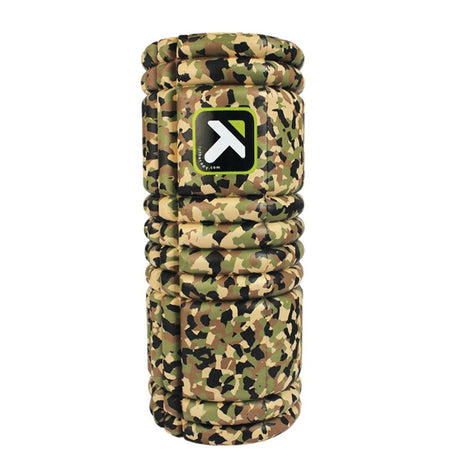 Triggerpoint – The Grid 1.0 Schaumstoffrolle – 33 cm – Camo – Schaumstoff – Massagerolle – Yoga – Pilates – Fitness