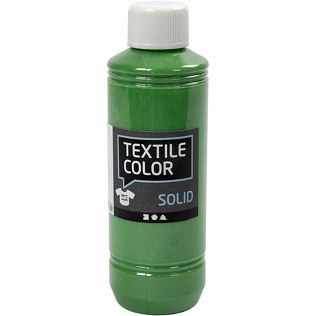 Kreativfirma Textilfarbe Deckung Textilfarbe - Brilliant Green, 250 ml