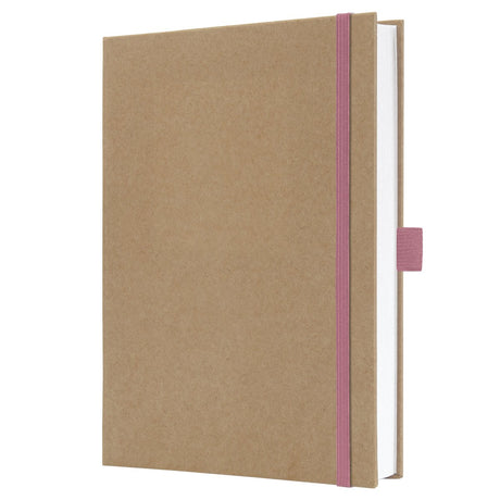 Sigel Jolie Notizbuch – A5 – Kraftpapier – reines Rosa – leere Seiten – si-jn843