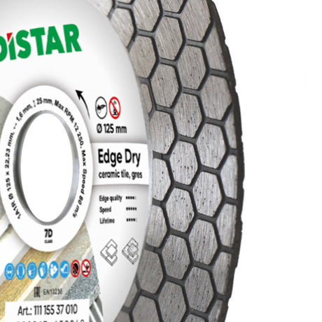 Bosch distar 1a1r edge dry serie - diamantzaagblad - 115mm - 2-in-1 functie - droogsneden