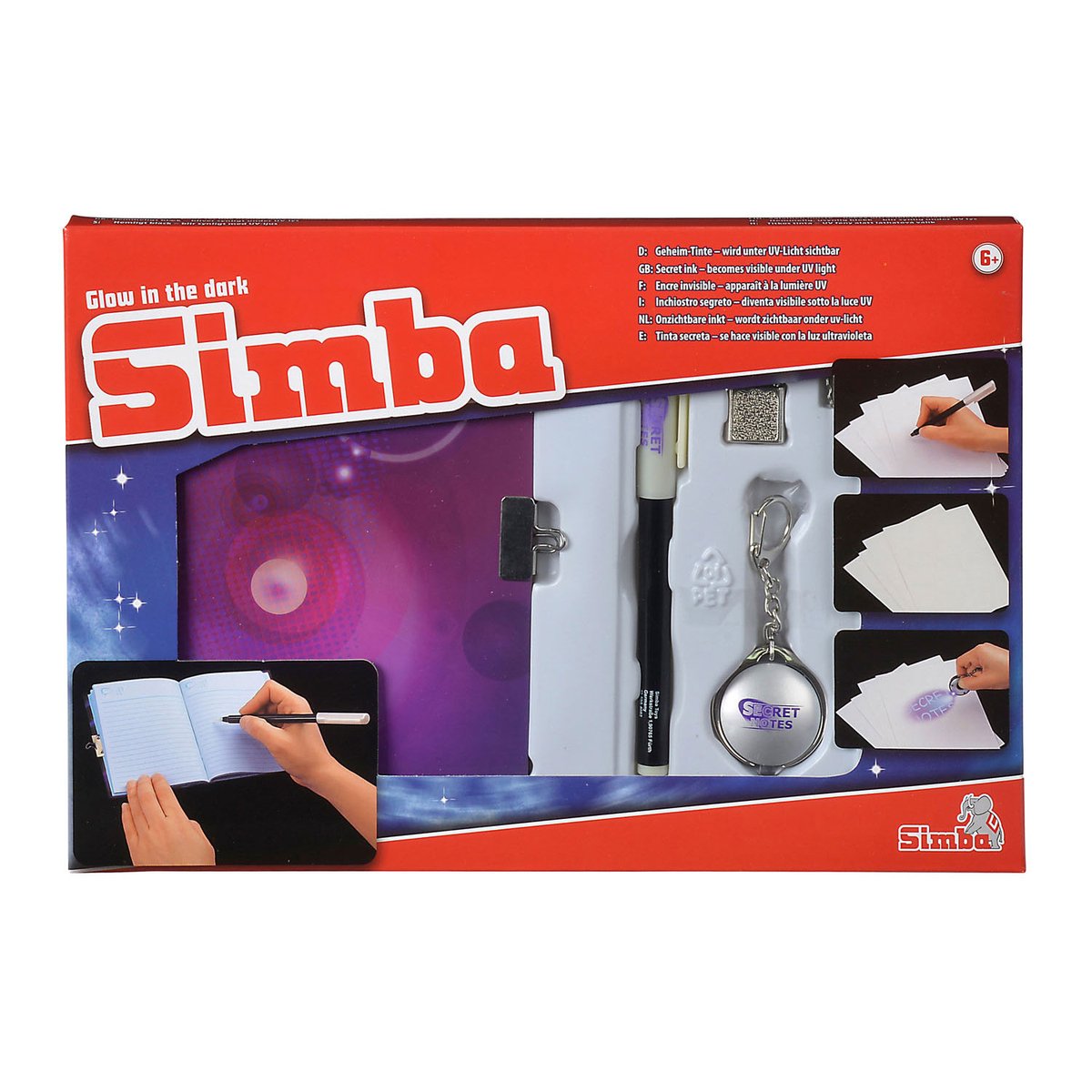 Simba-Tagebuch mit Stift-Geheimcode