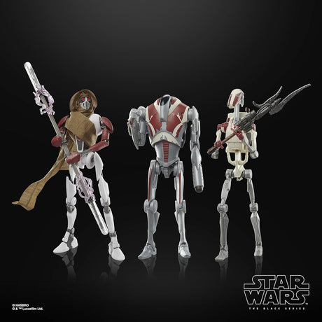 Hasbro Star Wars Jedi: Survivor Black Series Actionfigur 3er-Pack Magna Guard, Super Battle Droid Battle Droid Actionfigur