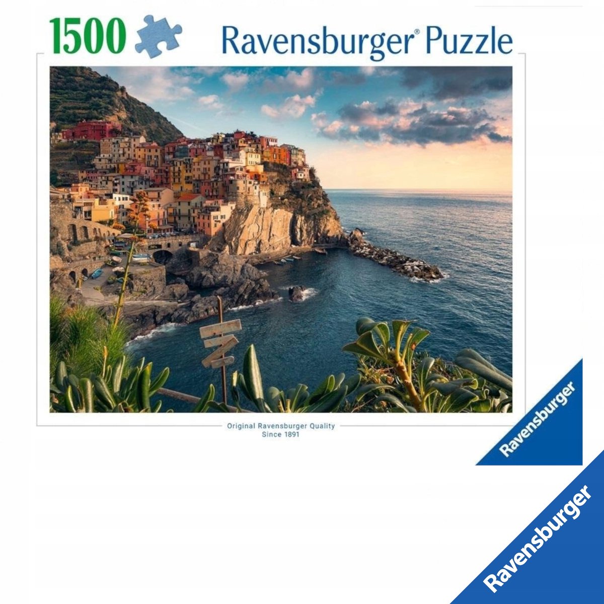 Ravensburger Puzzle Cinque Terre – 1500 Teile Puzzle.