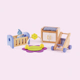 Hape Puppenhaus-Babyzimmer