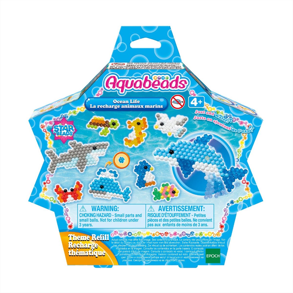 Epoch Aquabeads 31769 Nachfüllpackung Meerestiere