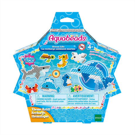 Aquabeads Themen-Nachfüllpackung Meerestiere – 600 Perlen