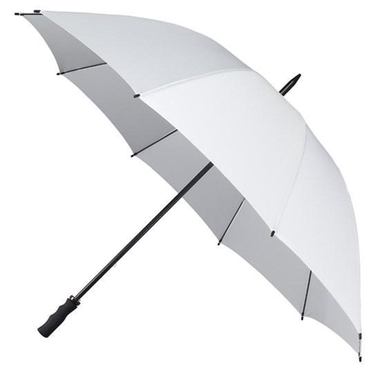 Falcone - Sturmschirm - ø 130 cm - Golfschirm - winddicht - Weiß