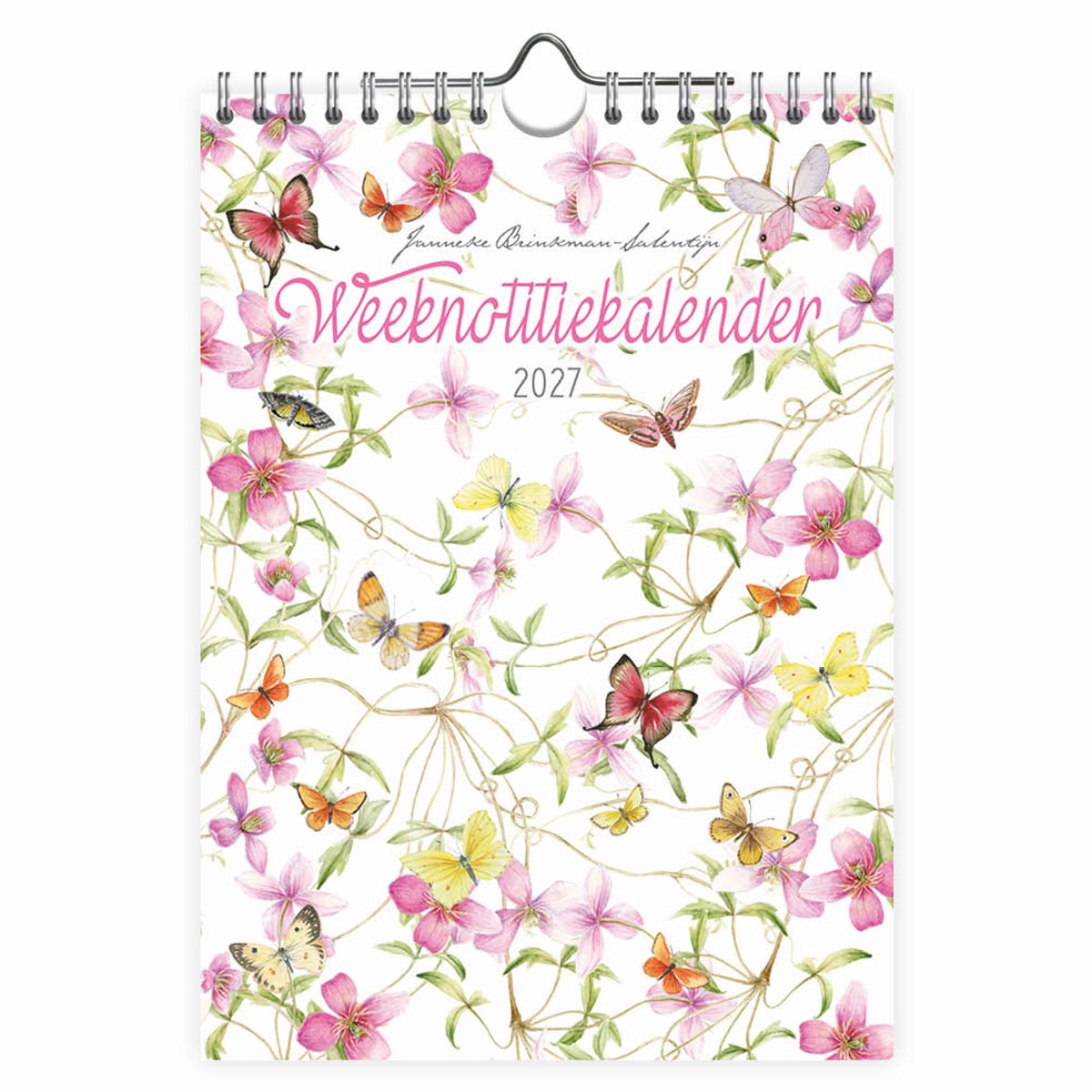 Comello janneke brinkman weeknotitiekalender 2027 clematis