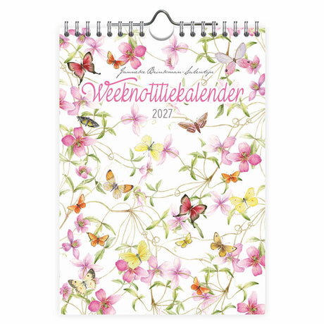Comello janneke brinkman weeknotitiekalender 2027 clematis