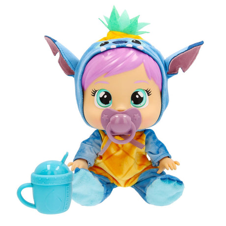 IMC Toys Cry Babies Loving Care Stitch Babypuppe – 26,5 cm