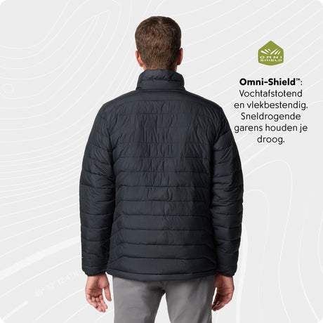 Columbia Powder Lite™ II Jacket Herren Outdoorjacke - Schwarz - Größe XXL