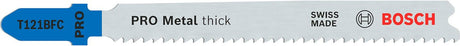 Bosch Pro Metal Thick T121BFC Stichsägeblatt 92 mm 3-teilig – 2608655109