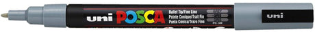 Posca Textmarker pc-3m grau (6 Stück)