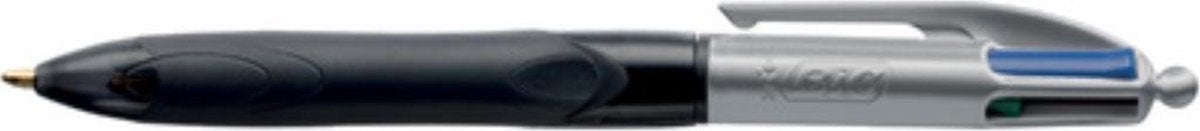 Bic Kugelschreiber 4 Farben Grip Pro - 1 Stück - Spitze 0,4 mm
