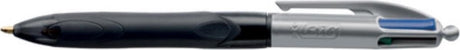 Bic Kugelschreiber 4 Farben Grip Pro - 1 Stück - Spitze 0,4 mm