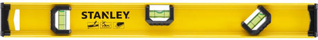 Stanley Handwerkzeug-Wasserwaage I-Beam 450 mm – 3 l – 0-42-073 – 0-42-073