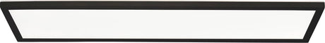 Brilliant Milton – Deckenleuchte Badezimmer – LED 24 W – 4000 K – IP44 – Schwarz und Weiß