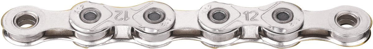 Kmc-Kette x12 gewachst 126 Glieder – Silber