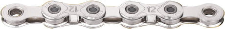 Kmc-Kette x12 gewachst 126 Glieder – Silber