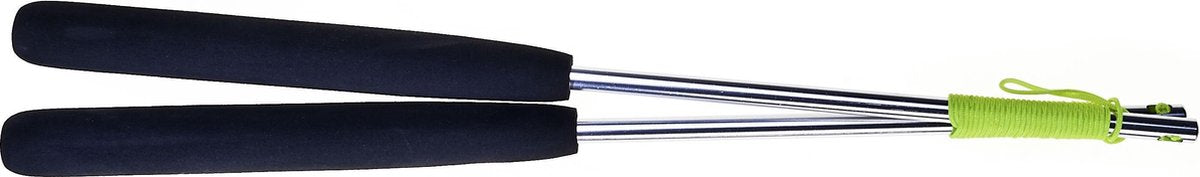 Acrobat Diabolostäbe aus Aluminium – schwarz