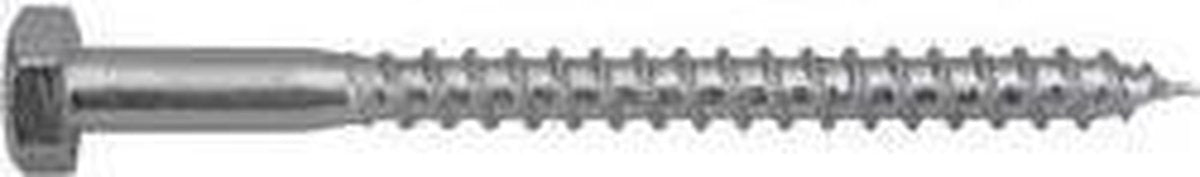 Swg 192 10 100 67 Holzschraube 10 mm 100 mm DIN 571 verzinkter Stahl 25 Stück