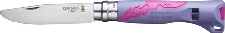 Opinel Nr. 07 Outdoor Junior Taschenmesser – Edelstahl – Violett