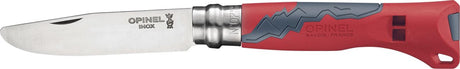 Opinel Nr. 07 Outdoor Junior Taschenmesser – Edelstahl – Rot