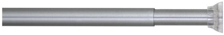 Sealskin Duschvorhangstange – Klemmstange – Aluminium – 155–255 cm – mattes Aluminium