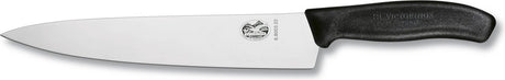 Victorinox Schweizer klassisches Kochmesser – 22 cm – Edelstahl Fibrox – schwarz – Blister