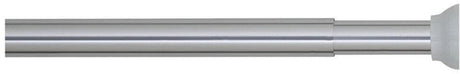 Sealskin douchegordijnstang - klemstang - aluminium - 110-185 cm - chroom