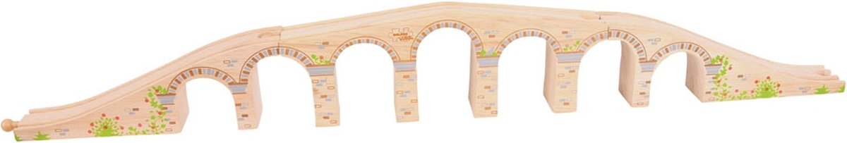 Bigjigs Wooden Rails - Eisenbahnviadukt, 3dlg.