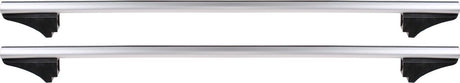 Dachregal Set Fly Bar 100 kg 124 cm Aluminium Silber