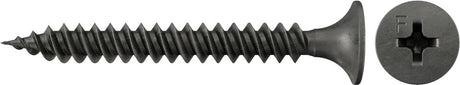 Fischer 1.000x snelbouwschroef 3,5 x 45 trompetkop gefosfateerd fijne draad kruiskop ph - 665089