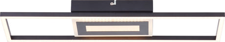 Brilliant Besson - Deckenleuchte - LED 24 W - 3000 K - Schwarz