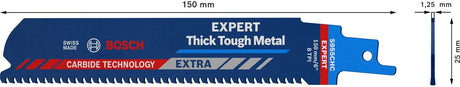 Bosch 2608900365 Expert Säbelsägeblatt S955CHC, dickes, zähes Metall