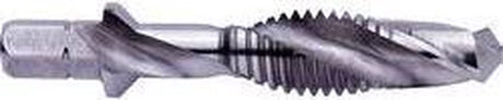 Exact 05904 Kombi-Gewindebohrer metrisch M6 1 mm rechtsschneidend DIN 3126 HSS 1 Stück(e)