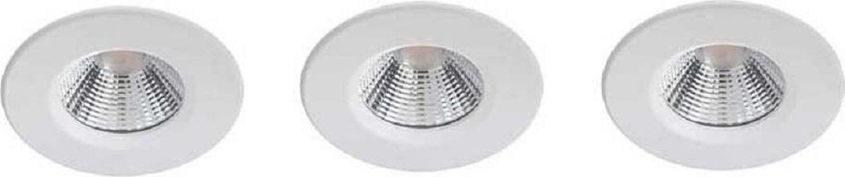 Philips led philips dive badkamerinbouwspot - 3-lichts - wit