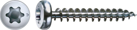 Spax Torx-Holzschraube mit konvexem Kopf – 3,0 x 10 mm – T10 – 100 Stück