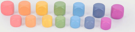 Tickit® Regenbogen-Holzwürfel