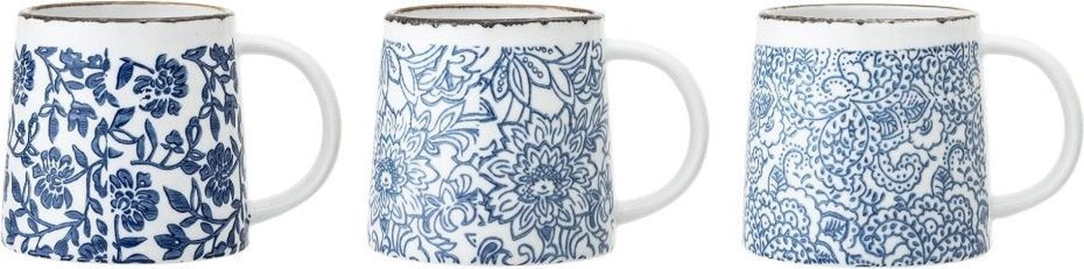Bloomingville Becher Molly Blue Stone