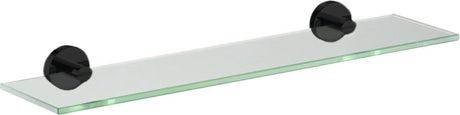 Plieger vigo planchet – planchet badkamer 52 cm x 14 cm – planchet glas – wandmontage – 10 jaar garantie – mat zwart