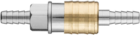 Neo-Serie – Schnellkupplung für Kompressor – 8 mm – Edelstahl und Messing