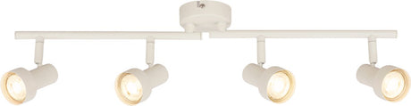 Briloner b.k.licht tapp - Aufbaustrahler - Deckenstrahler (Deckenlampe) - 4x GU10-Fassung - Altweiß - 60,5 cm
