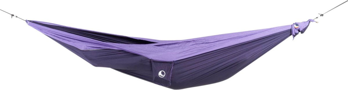 Ticket to the Moon King-Size-Hängematte – Marineblau, Lila